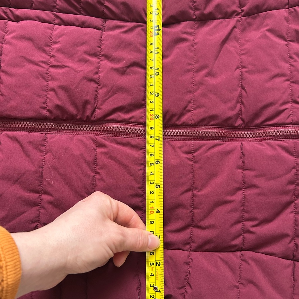Lole Deep Red Puffer Jacket - Picture 9 of 9